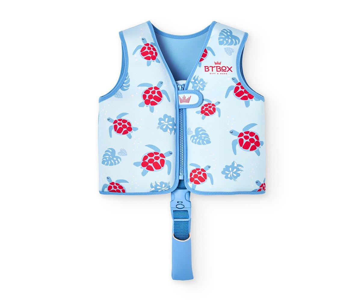 Chaleco Flotador Tortugas Azul Btbox
